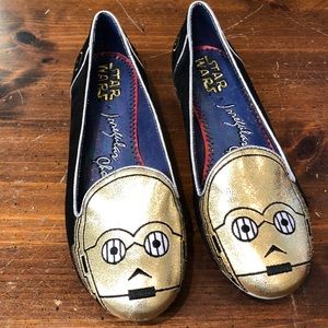 New Irregular Choice Star Wars C3PO Shoes